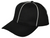 Smitty Black Performance Flex Fit Football Referee Cap