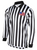 Smitty Long Sleeve Football/Lacrosse Referee Shirt with Embroidered White Border Flag