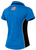 Nebraska NHSOA Women's Bright Blue Short Sleeve Body Flex® Umpire Shirt