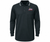 Virginia VHSL Embroidered Black Body Flex® Style Long Sleeve Umpire Shirt