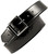 Boston Leather 1 3/4 inch Black Patent Leather Belt