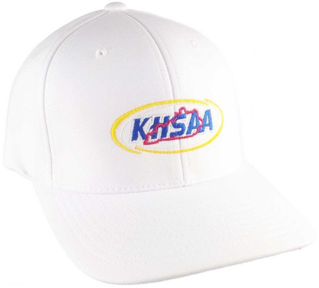 KHSAA Flexfit Black Football Referee Cap, Fifth Region Officials Supplies