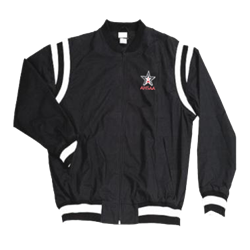 Alabama AHSAA Black Umpire Jacket with White Trim