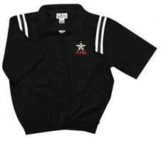 Alabama AHSAA Black Umpire Jacket with White Trim