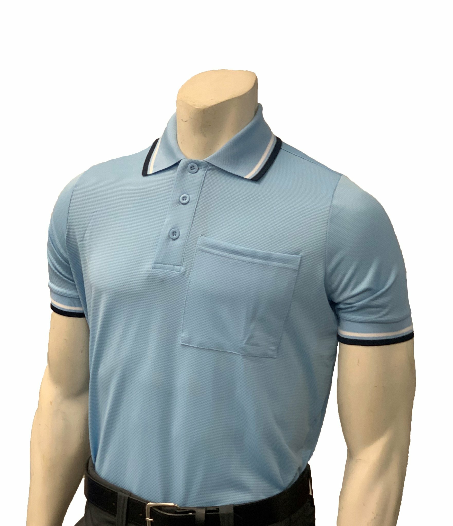 SMITTYBBS-310Major League Short Sleeve Self Collared Umpire Shirt Baseball 