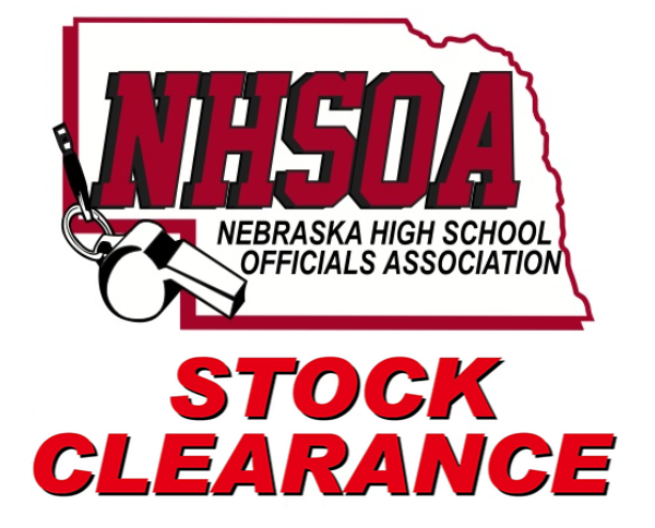 Nebraska NHSOA Logo Apparel Stock Clearance
