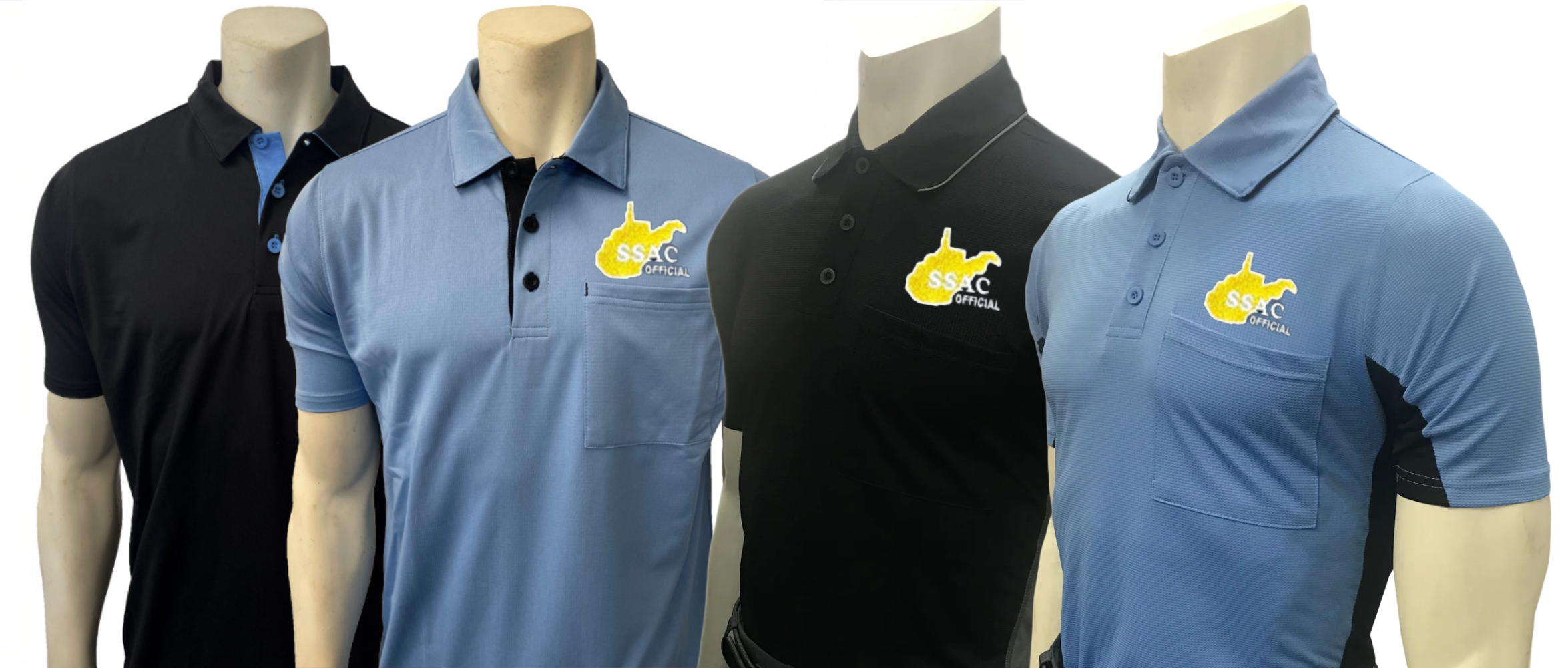 West Virginia SSAC Baseball Umpire Shirts