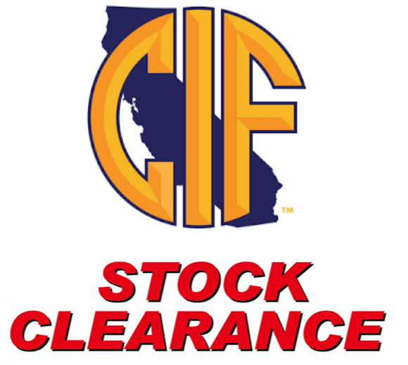 California CIF Logo Apparel Stock Clearance