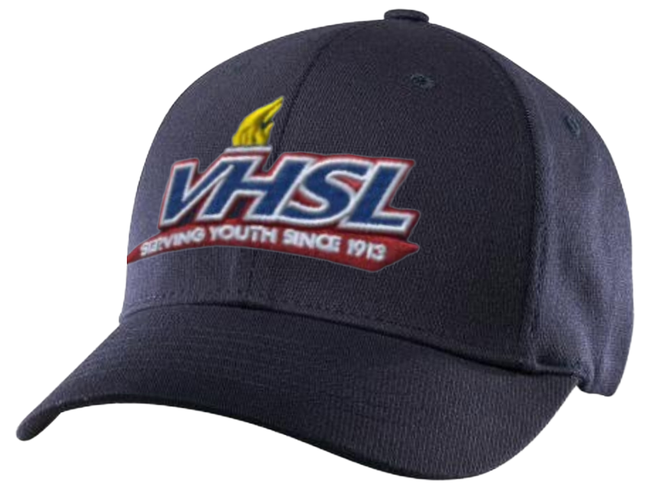 Virginia VHSL Navy 8-stitch Umpire Caps