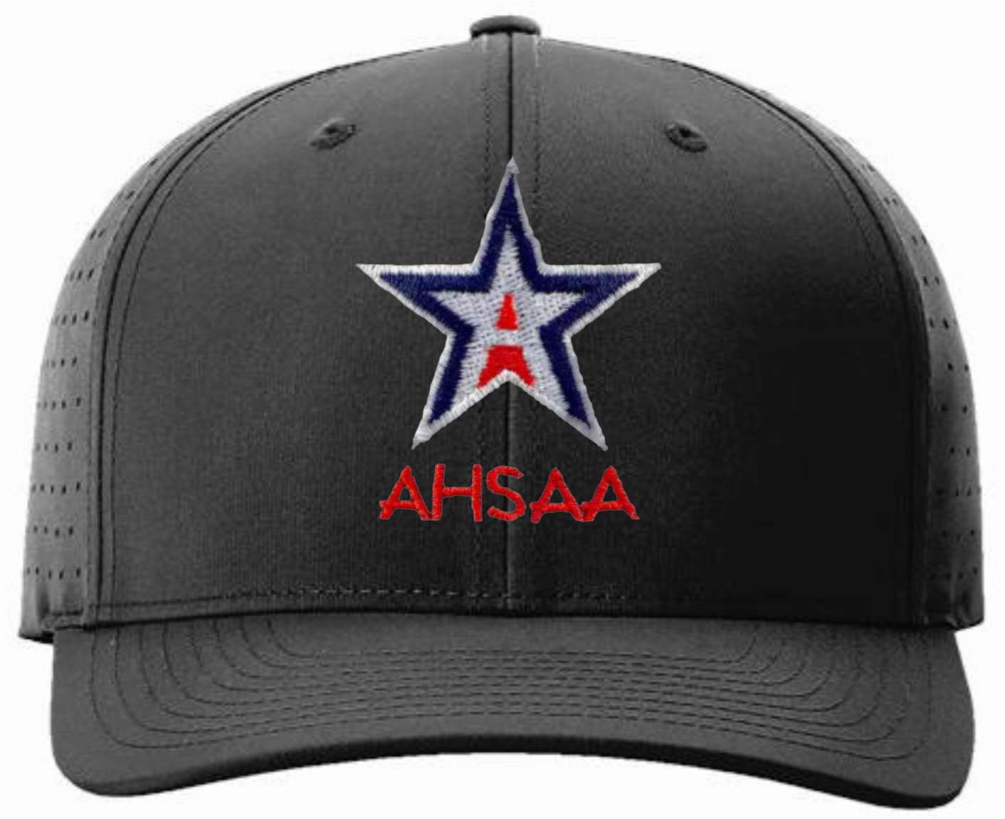 Alabama AHSAA Black Umpire Caps