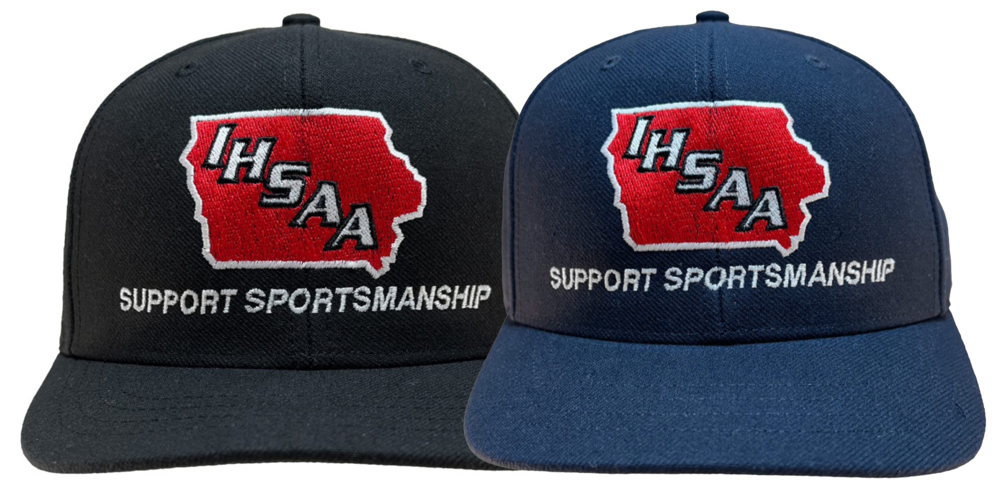 Iowa IHSAA Baseball/Softball 8-stitch Umpire Caps