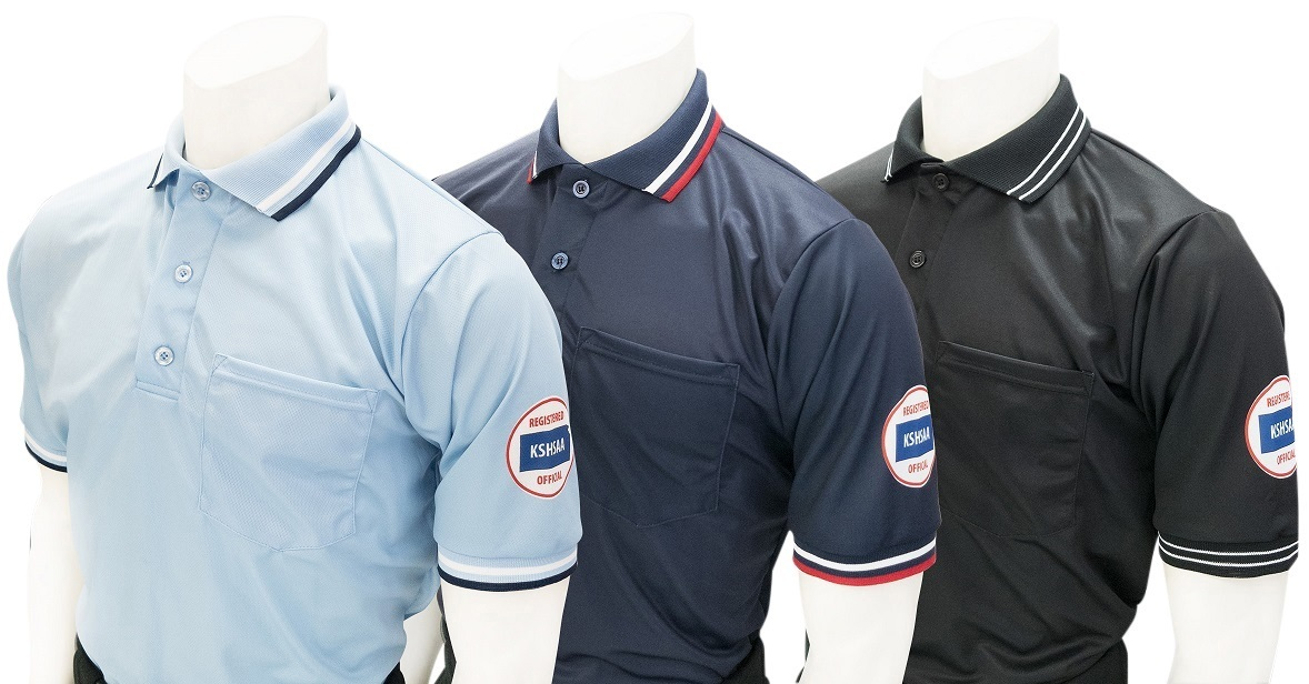 Kansas KSHSAA Baseball/Softball Umpire Shirts
