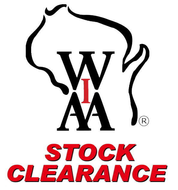 Wisconsin WIAA Logo Apparel Stock Clearance