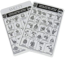 Football Referee Plastic Signal Card FB-S534