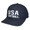 USA Softball Fitted Wool 8-Stitch Field Cap