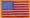 U.S. Flag Left Sleeve Dark Gold Border