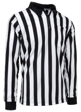 Cliff Keen 1" Stripes Polyester Long Sleeve Football Referee Shirt HO-K07
