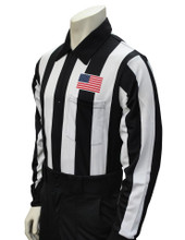 Smitty 2" Stripe Dye Sublimated Long Sleeve Football Referee Shirt ST-USA118