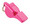 Fox 40 Mini Pink Referee Whistle