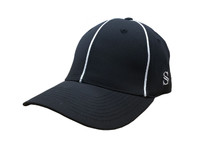 Smitty Black Performance Mesh Flex Fit Football Referee Cap HO-HT110