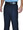 Smitty Navy Pleated Combo Umpire Pants Expander Waistband 
