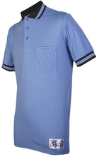 Honig's Carolina Blue Umpire Shirt with Black MLB Trim