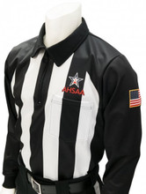 Alabama AHSAA Foul Weather Long Sleeve Football Referee Shirt ST-USA730AL