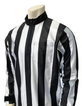 Smitty 1" Stripe Water Resistant Single Layer Long Sleeve Football Referee Shirt ST-S125