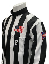 NCAA CFO® 2" Stripe Rainy Weather Long Sleeve Football Referee Shirt ST-USA729CFO