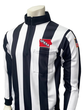 Iowa IHSAA 2 1/4" Stripe Rainy Weather Long Sleeve Football Referee Shirt ST-USA729IA