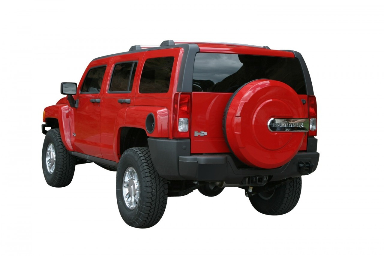 Hummer H3 ColorMatched Xtreme Tire Cover by Boomerang Official GM