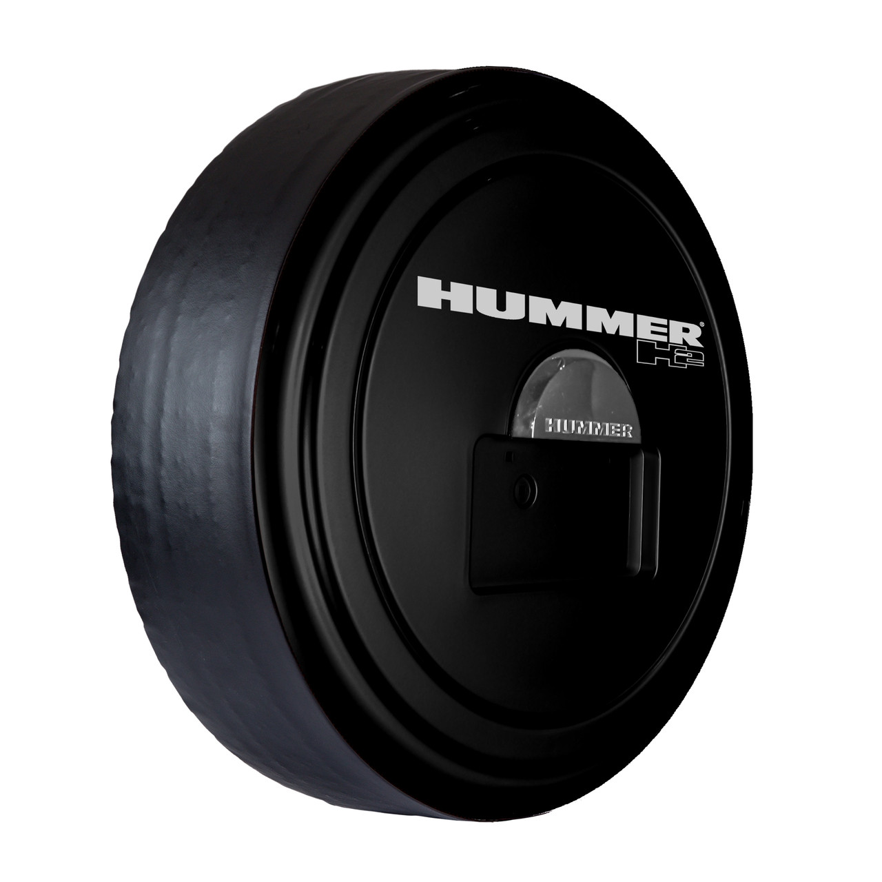2005-2010 Hummer H2 Rigid Tire Cover by Boomerang Official GM Licensed Hummer  Tire Covers