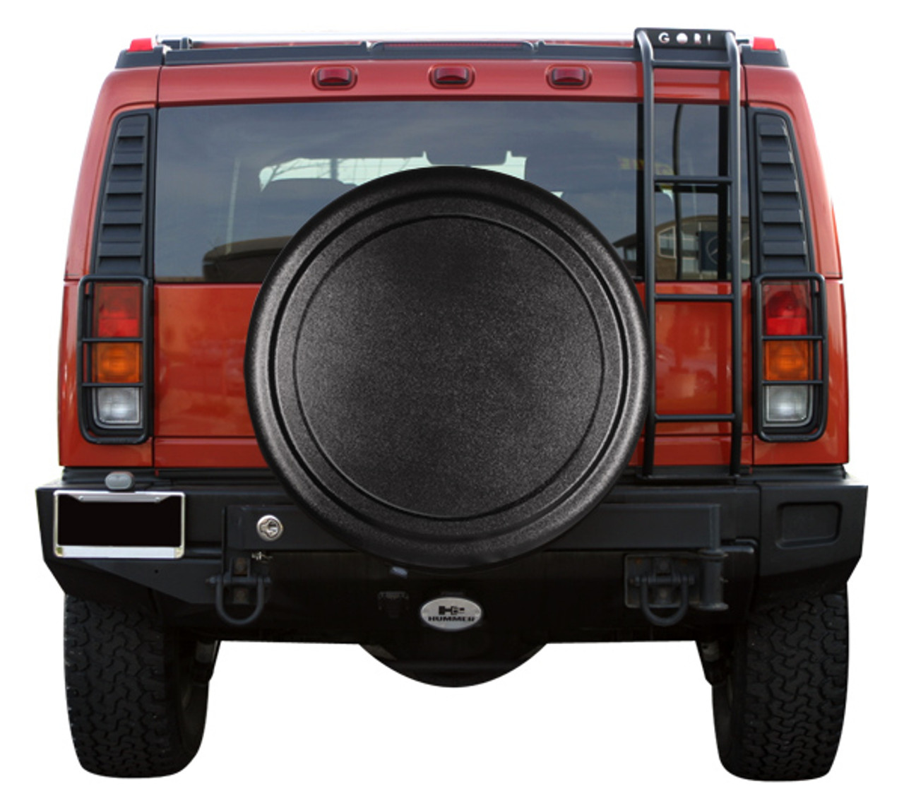 2002-2004 Hummer H2 Rigid Tire Cover by Boomerang Official GM Licensed Hummer  Tire Covers