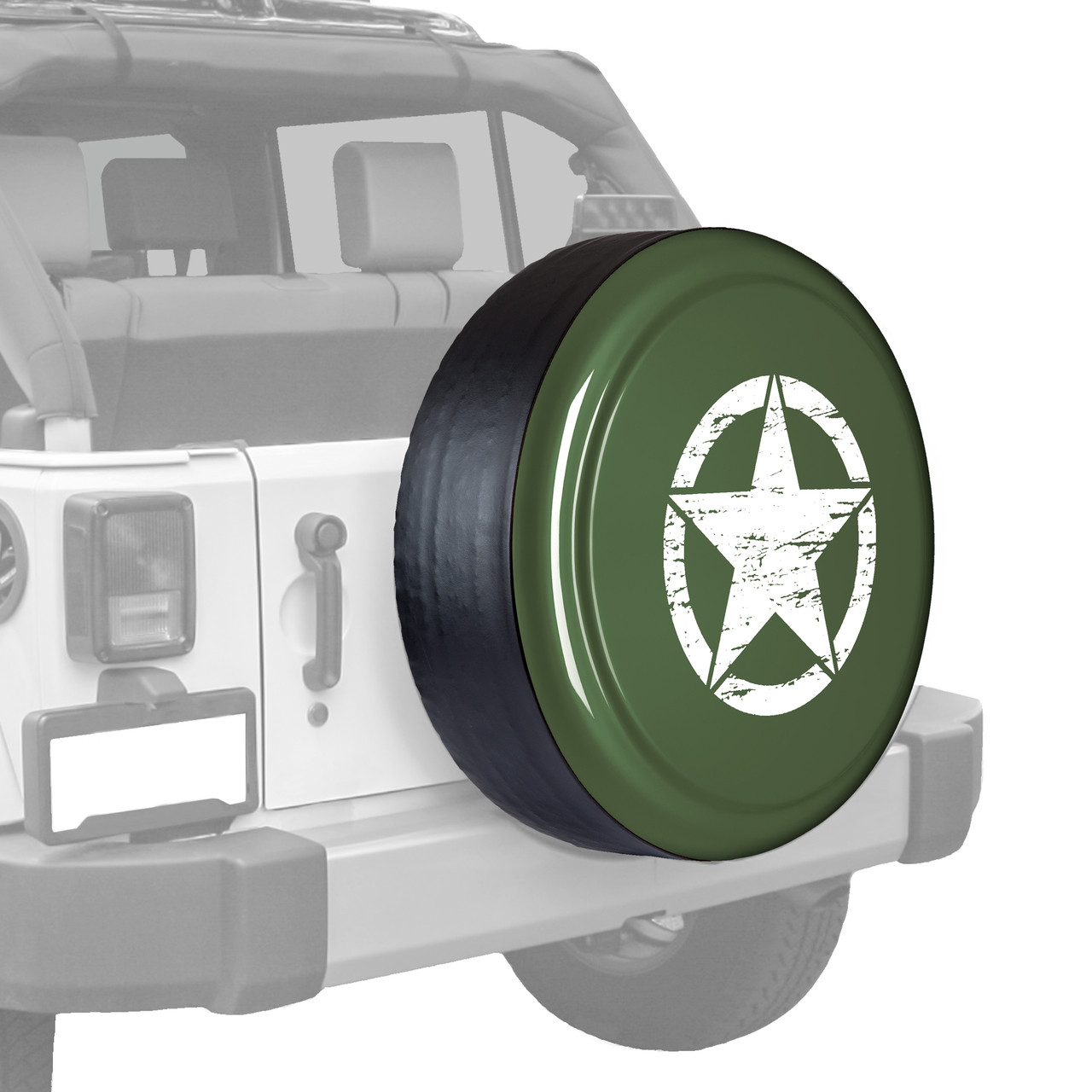 Premium Grade Jeep Wrangler Spare Tire Covers Boomerang