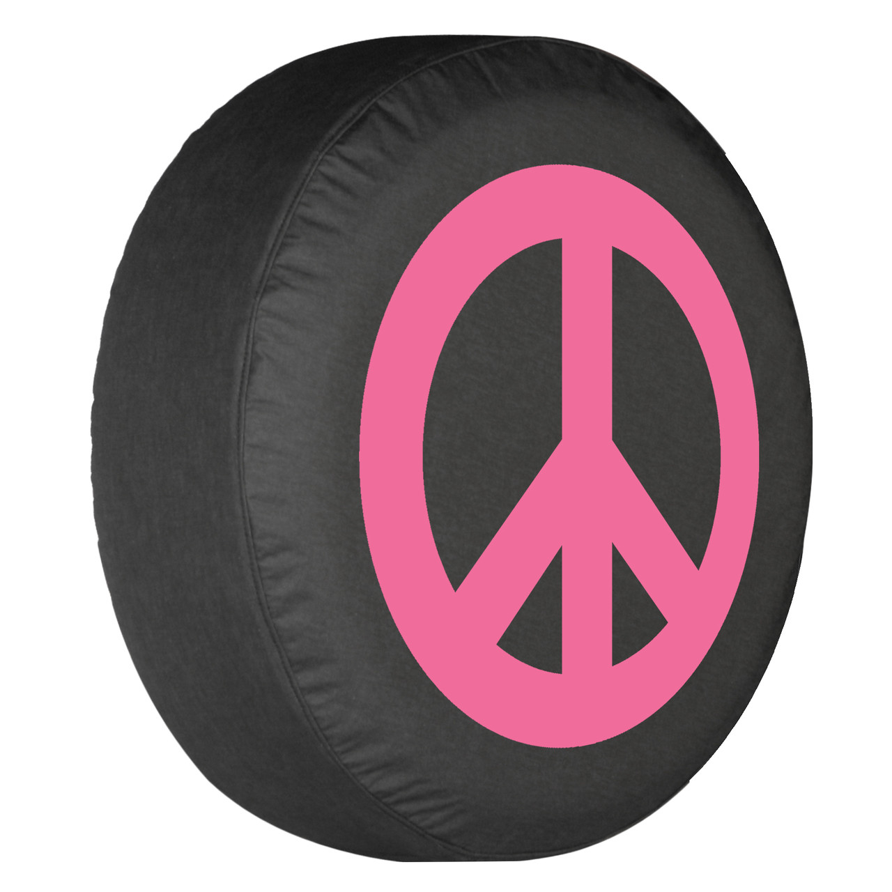 Designer Series Peace Sign Tire Covers by Boomerang Many Colors and Sizes  to Customize Your Vehicle