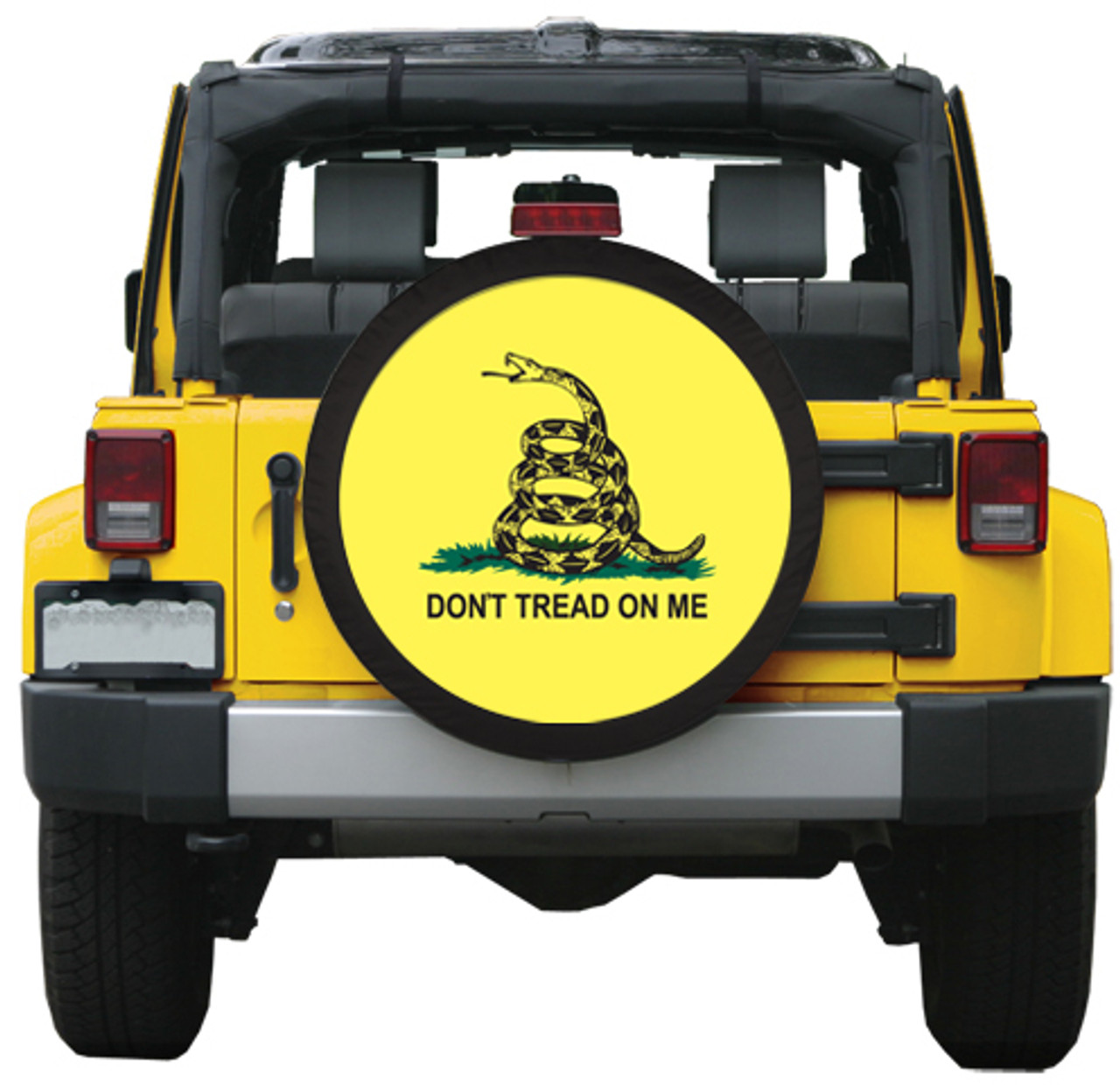 Boomerang Printed Soft Tire Cover – Don't Tread on Me