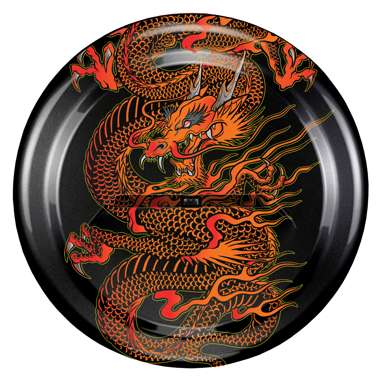 Jeep Wrangler JL (18-26) Tire Cover - Dragon Graphic
