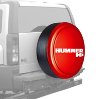 Hummer H3 Semi-Rigid Spare Tire Cover with Printed Logo