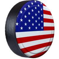 American Flag tire cover