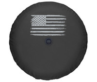 Boomerang Soft Ford Bronco Tire Cover with Camera Stem Fitting/Seal