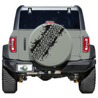 Ford Bronco (21-26) Semi-Rigid Tire Cover - Mud Track Graphic