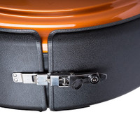 Jeep Wrangler JK (07-18) Hard Tire Cover - Black Powder Coated Steel Ring