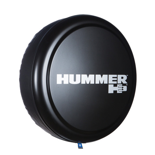 Hummer H3 (05-10) Black Textured Semi-Rigid Spare Tire Cover
