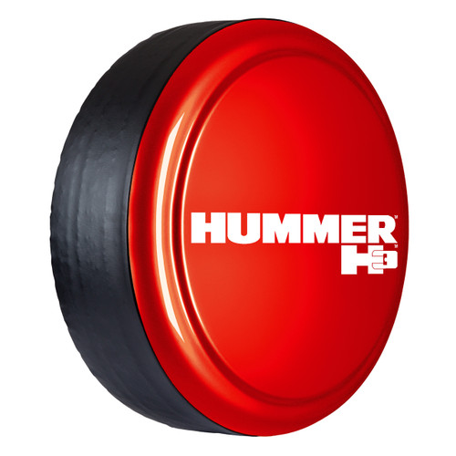 Hummer H3 Semi-Rigid Spare Tire Cover with Printed Logo