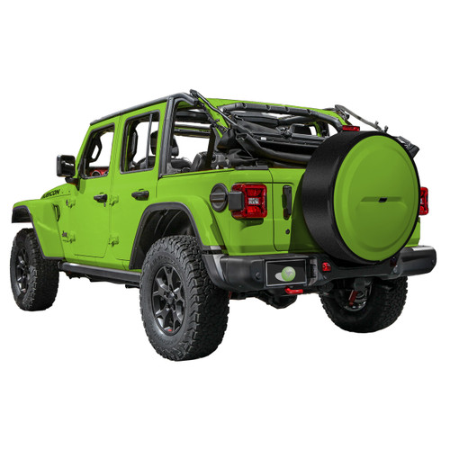 Boomerang MasterSeries Tire Cover Black Powder Coated Steel Ring