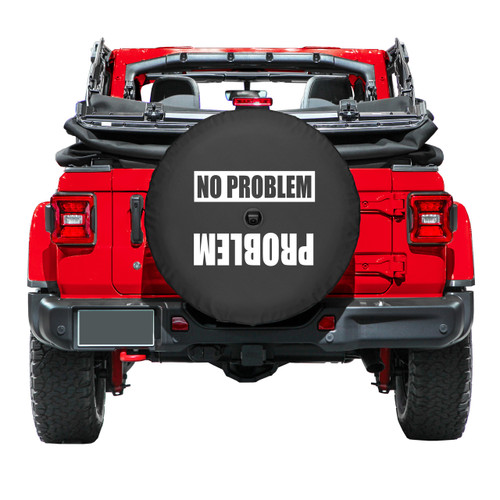 Jeep Wrangler JL (1824) Soft Spare Tire Cover Problem No Problem