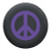 ColorTek¢ Soft Tire Cover - Peace Sign - Purple