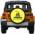 ColorTek¢ Soft Tire Cover - Don't Tread On Me - Jeep Wrangler