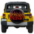 Colortek™ Rigid Tire Cover - Full Color Molded Tire Cover - Flames