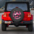 Jeep Wrangler JL (18-24) Soft Tire Cover - Distressed Star (Pink Camo)